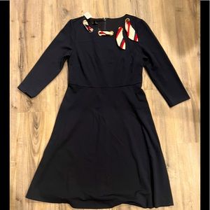 NWT Talbots dress Navy Blue  Size 2
